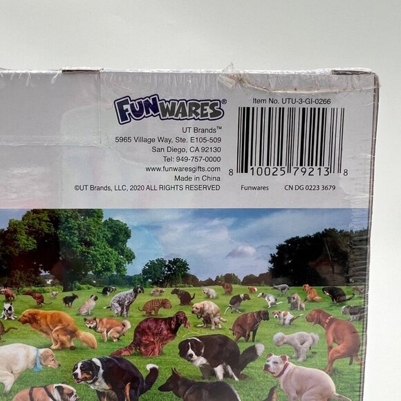 UT Brands 101 Pooping Puppies 1000 Piece Jigsaw Puzzle - Picture 2 of 5